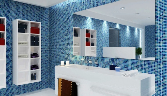 плитка мозаика для ванной